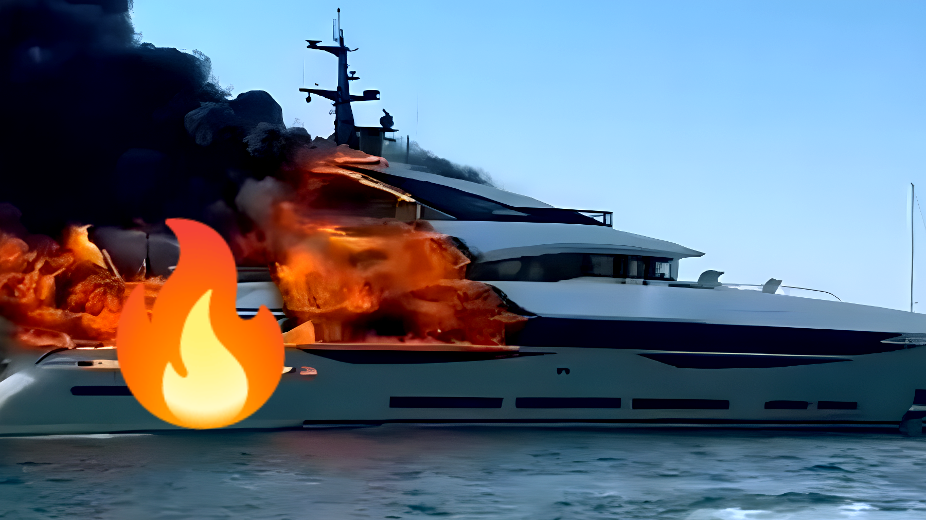 Incendio a Formentera: megayacht del valore di 46mila euro a settimana ridotto in cenere, passeggeri in fuga!