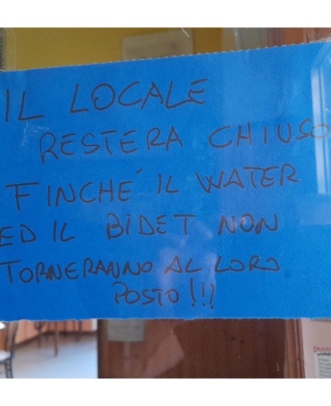 cartello locale