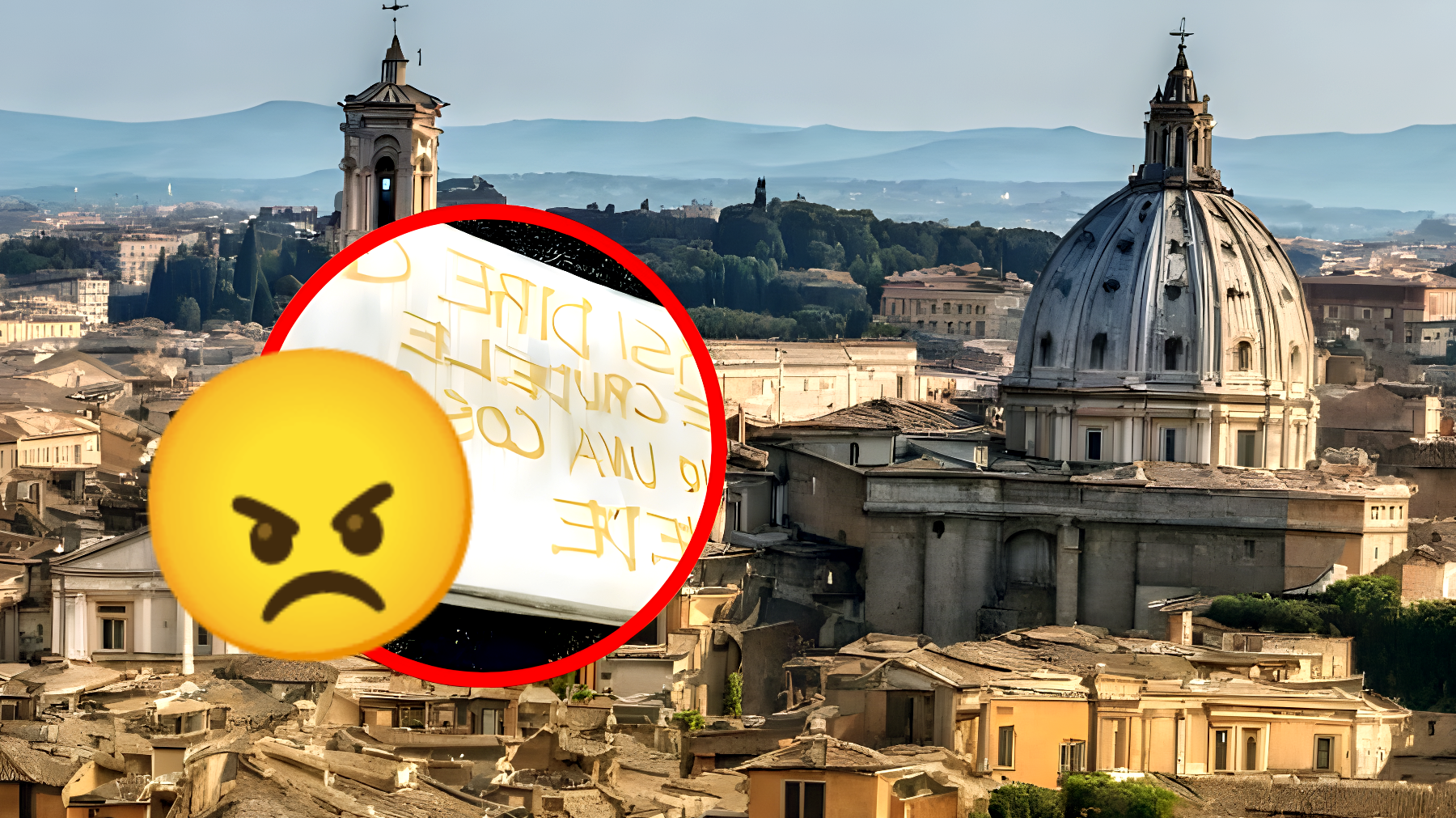 Uno street artist denuncia il mistero del materasso abbandonato a Roma: cosa nasconde?