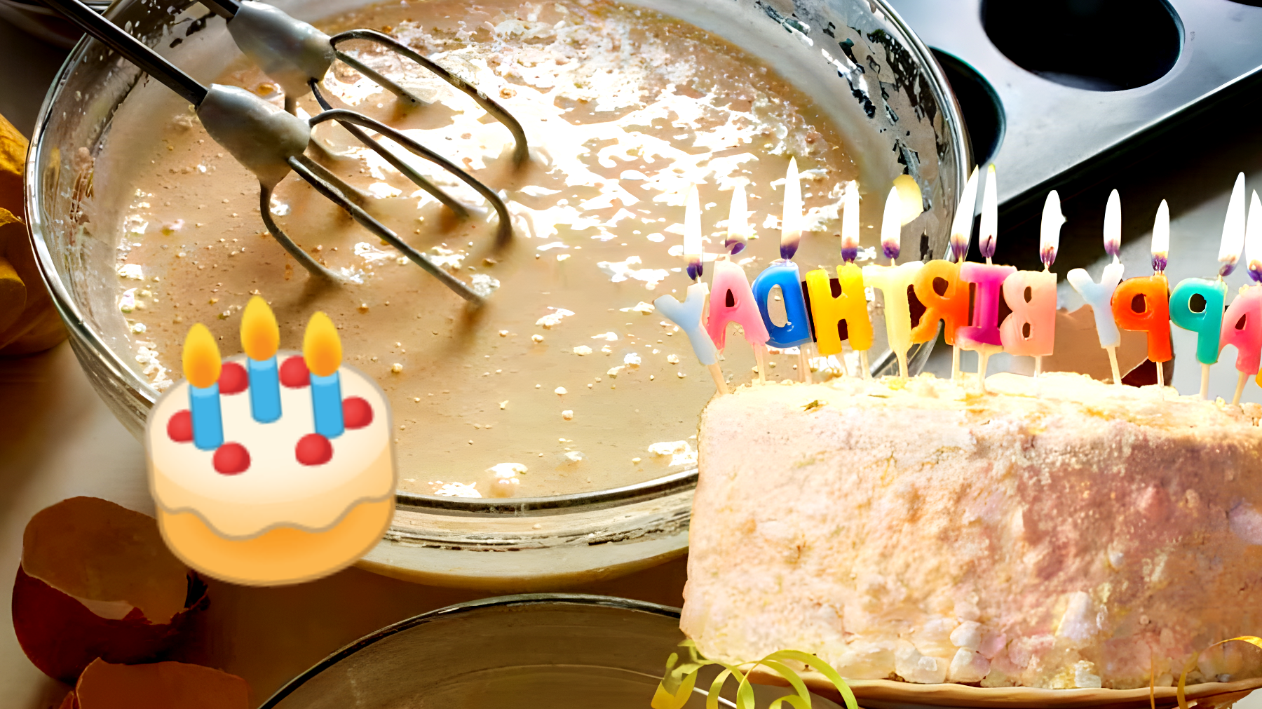 Scopri il segreto per fare la torta di compleanno perfetta con solo 4 uova e un po' di farina